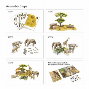 CubicFun 3D PUZZLE  African Wildlife